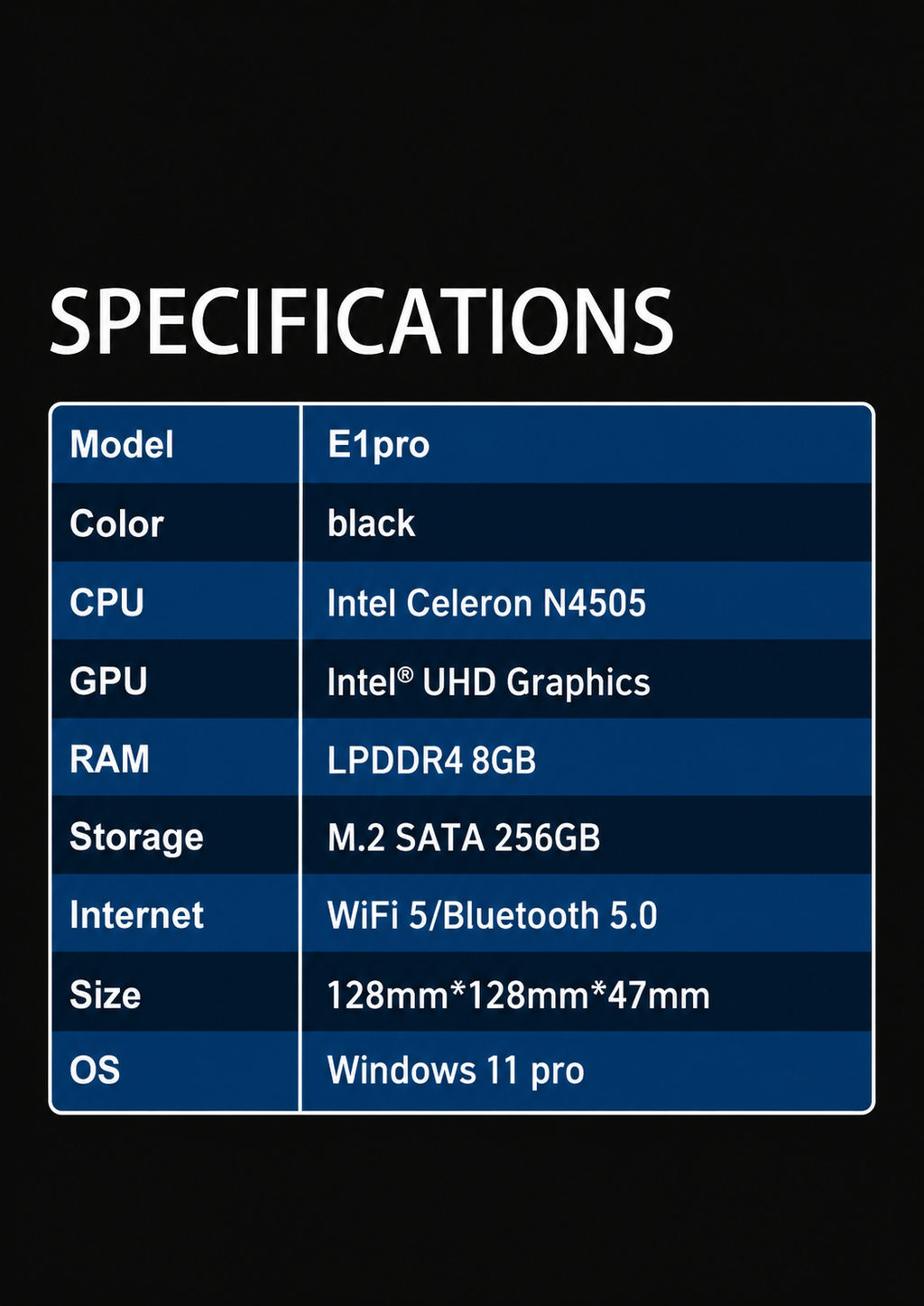 E1 PRO
